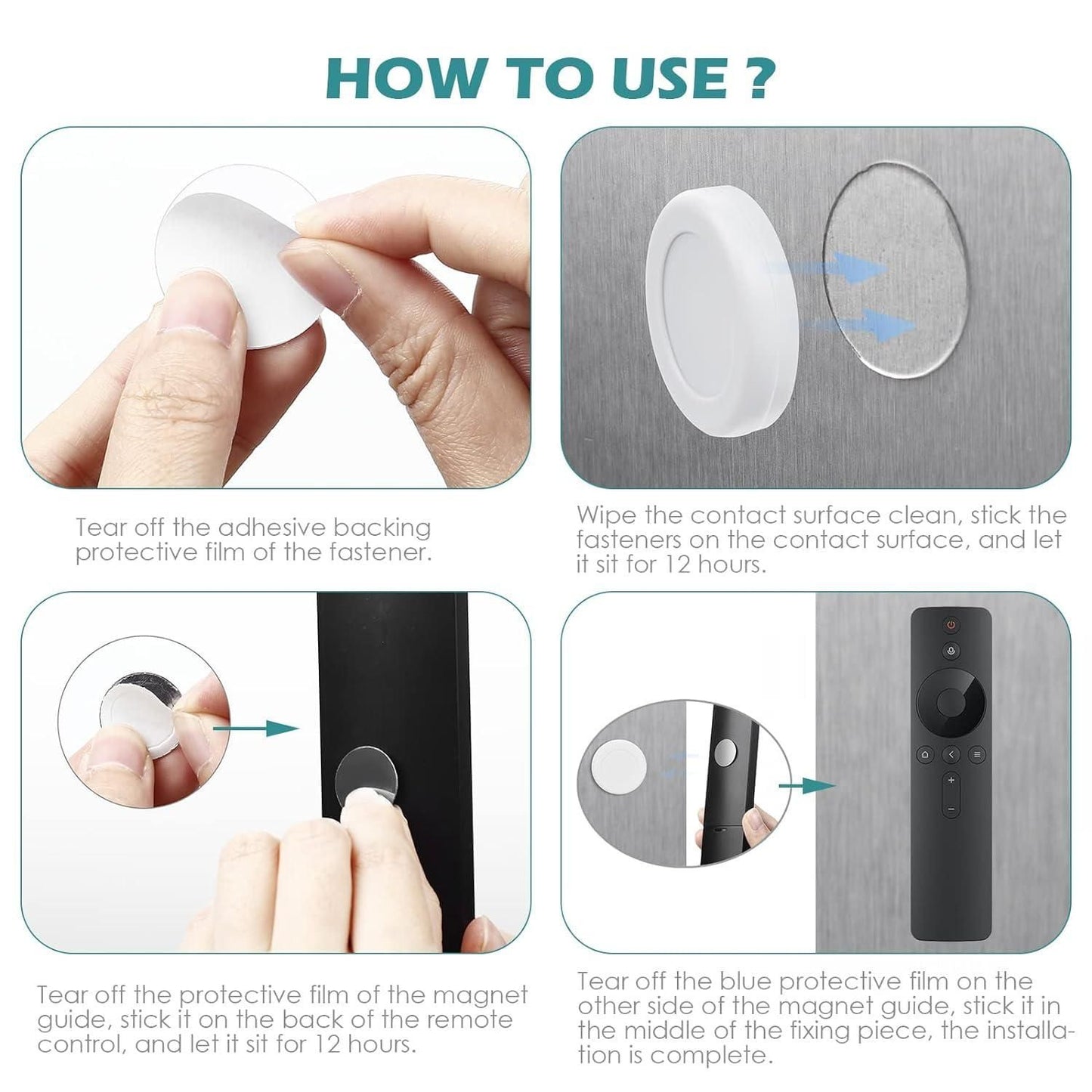 Magnetic Wall Remote Holder