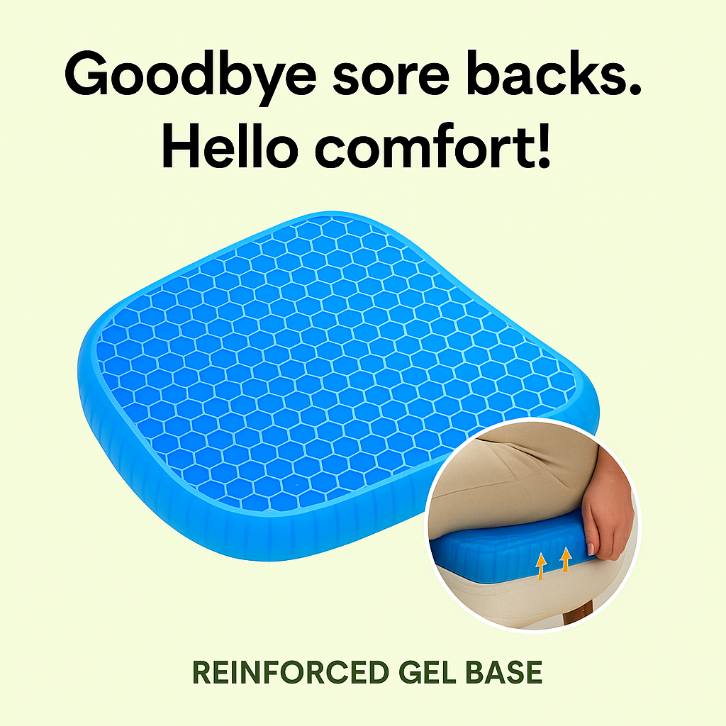 Gel Seat Cushion for Car & Chair