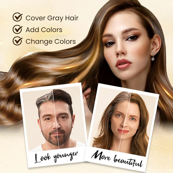 Natural Hair Dye Shampoo 100ML (Pack of 2)