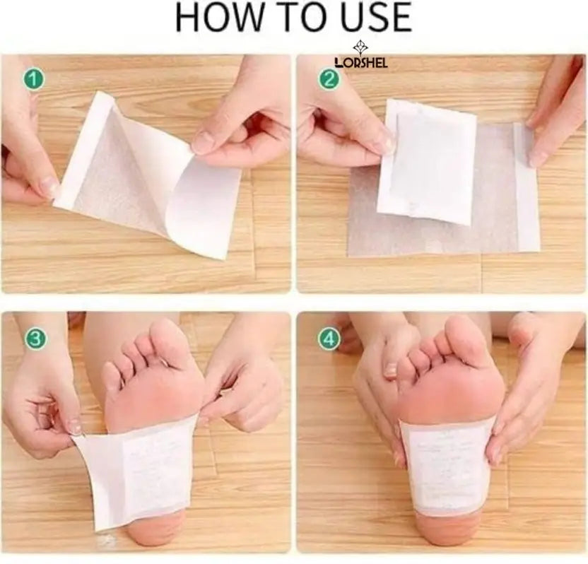 Bee Venom Lymphatic Daiamage & Sliming Patches (10 Patches)