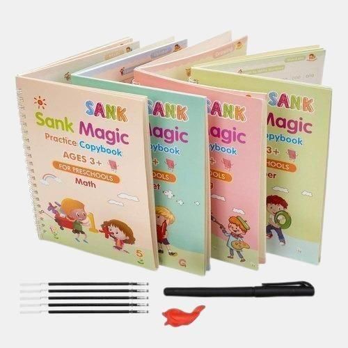 Reusable Magic Water Quick Dry Book (Set Of 4)