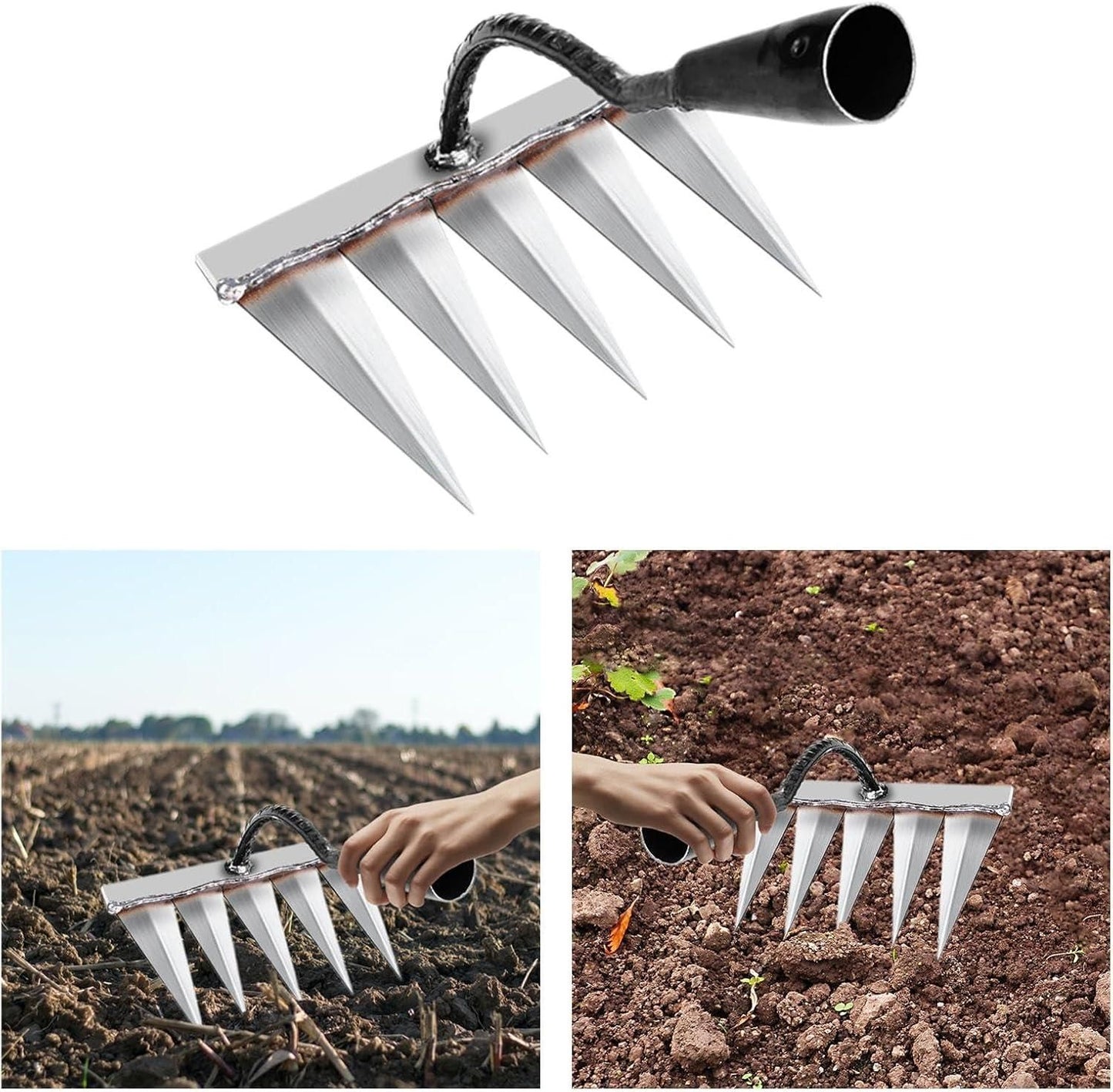Multi-Tooth Hand Weeding Tool